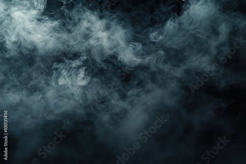 Dark gray smoke texture background, smoke overlay