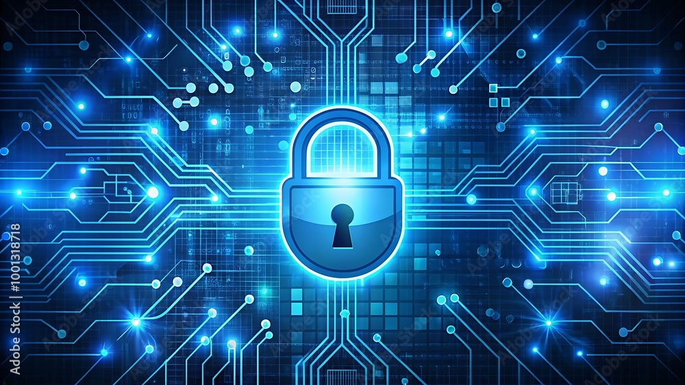 Cyber security biometric finger print background Cyber security biometric finger print background