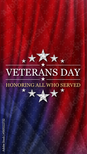 Veterans day background. National holiday of the USA.	