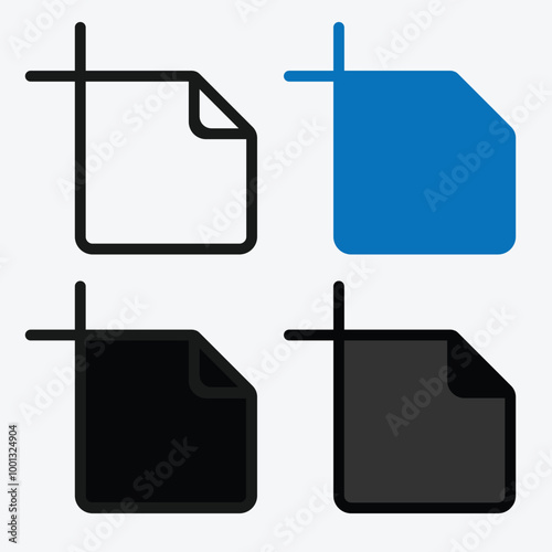 Artboard icon isolated in white and black colors. artboard outline vector icon from user interface collection. Artboard Tool Icon.