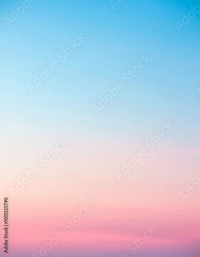 Soft Pastel Sunset Sky Background