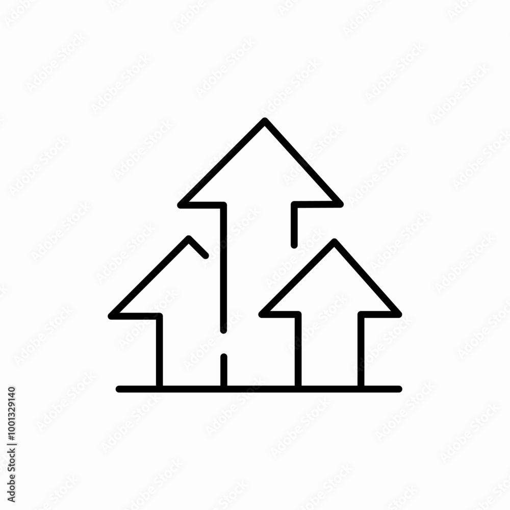 promotion arrow icon sign vector promotion arrow icon sign vector