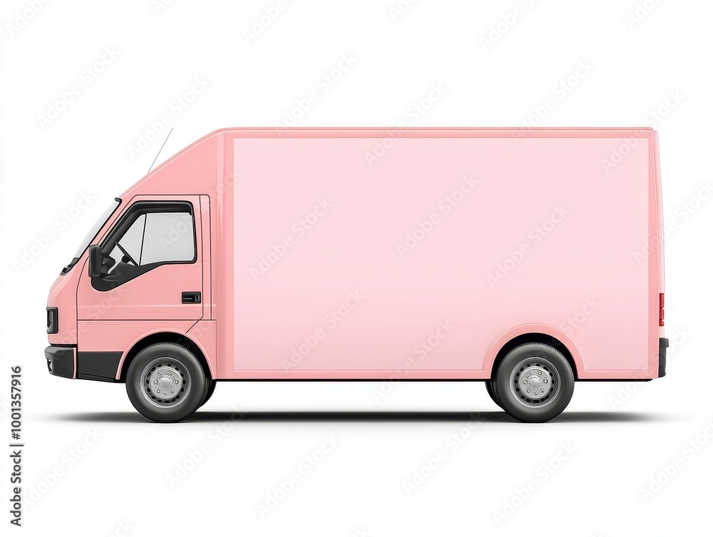 A vehicle wrap billboard on solid white background, single object A vehicle wrap billboard on solid white background, single object