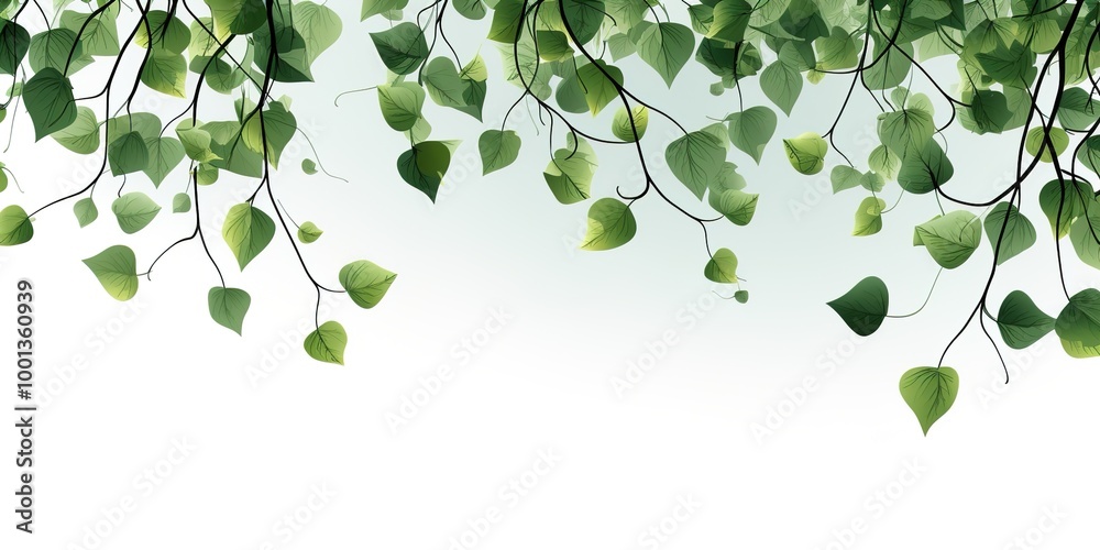 Obraz premium green leaves