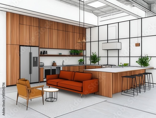 SketchUp for easy-to-use 3D modeling in architecture and interior design, CAD software, architectural modeling