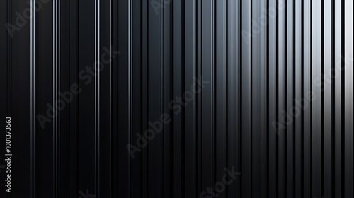  Metallic black texture. Steel sheet roof background. Iron corrugated background. 