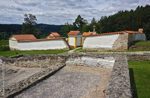 Römisches Freilichtmuseum Hechingen-Stein; Baden Württemberg; Deutschland photo