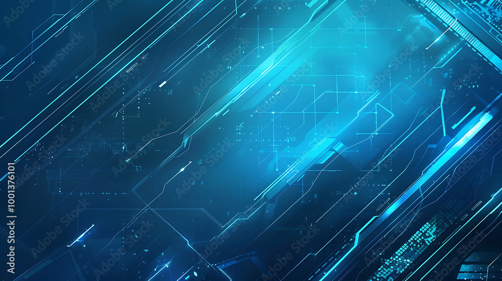Obraz premium technology wallpaper