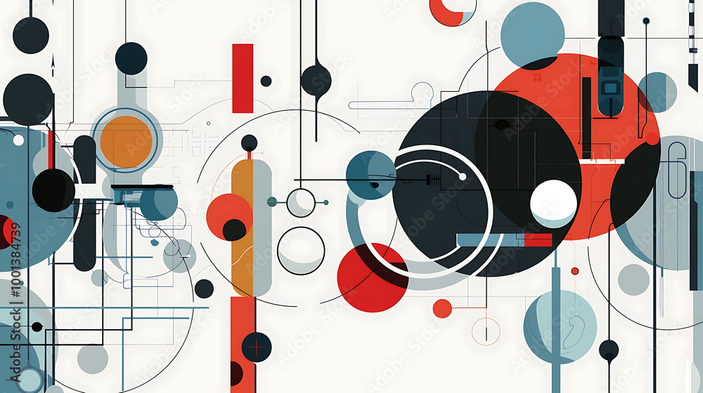 Obraz premium technology wallpapar