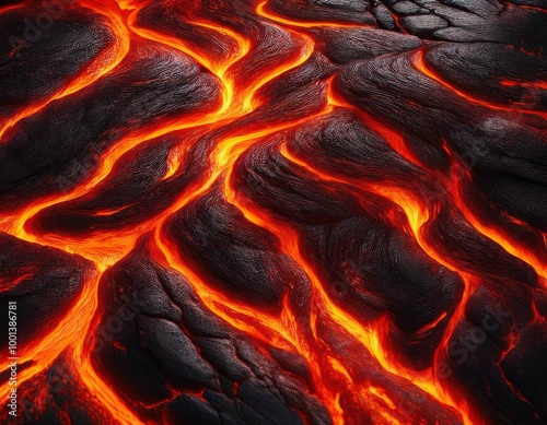 molten lava texture background lava fire photo