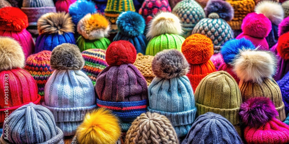 A Collection of Various Stylish Winter Hats for Cold Weather Fashion and Warmth Apparel Choices A Collection of Various Stylish Winter Hats for Cold Weather Fashion and Warmth Apparel Choices