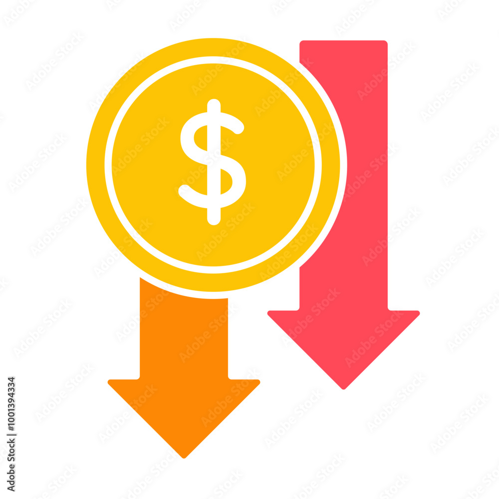 Money Inflation icon, Bussines Development Money Inflation icon, Bussines Development