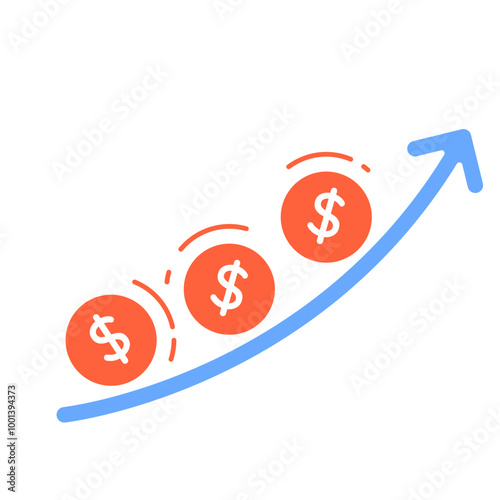 Money Inflation icon, Bussines Development