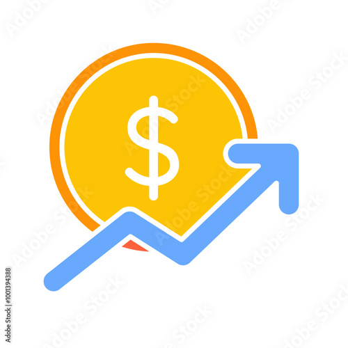 Money Inflation icon, Bussines Development