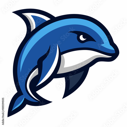 Whale Mascot Logo Vector Illustration - SVG Files for Cricut, Vector Graphics, Clipart, and T-shirt Design