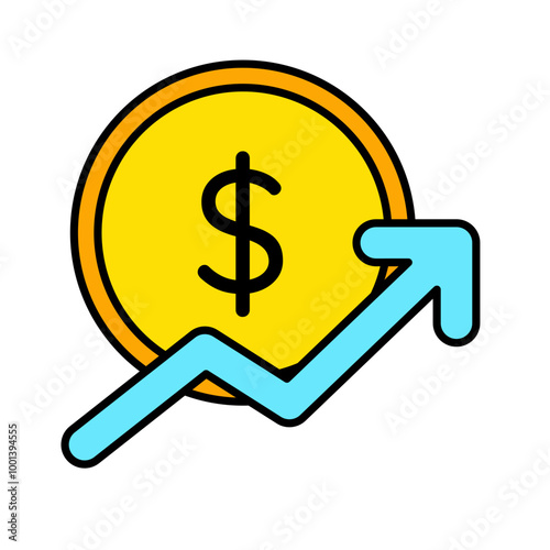 Money Inflation icon, Bussines Development