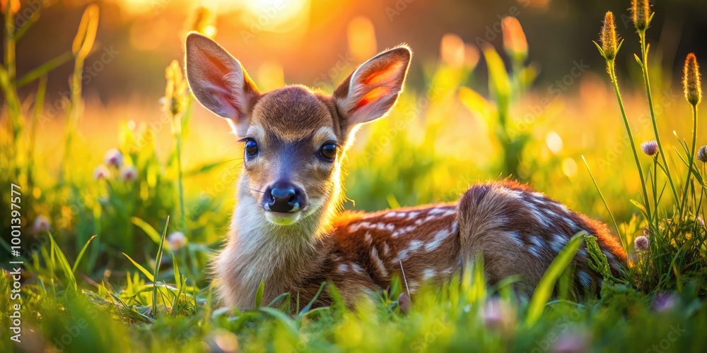 Adorable Newborn Deer in Natural Habitat Captured in Stunning Detail and Soft Morning Light Adorable Newborn Deer in Natural Habitat Captured in Stunning Detail and Soft Morning Light