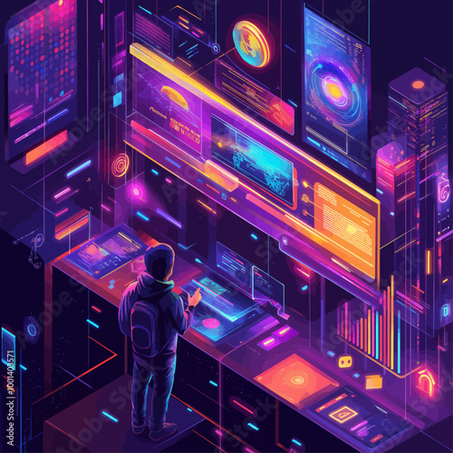 Isometric Personalized Recommendation Engine Concept