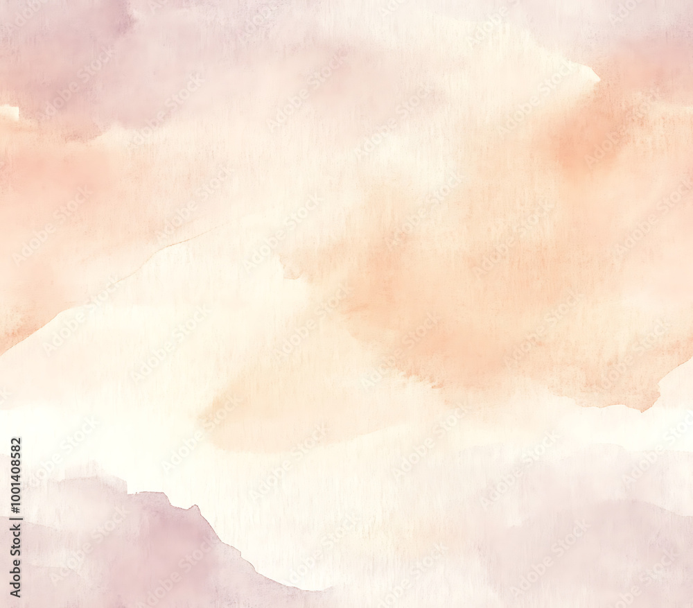 4. Light and airy watercolor textures with soft peach and lavender tones, perfect for a soothing backdrop 