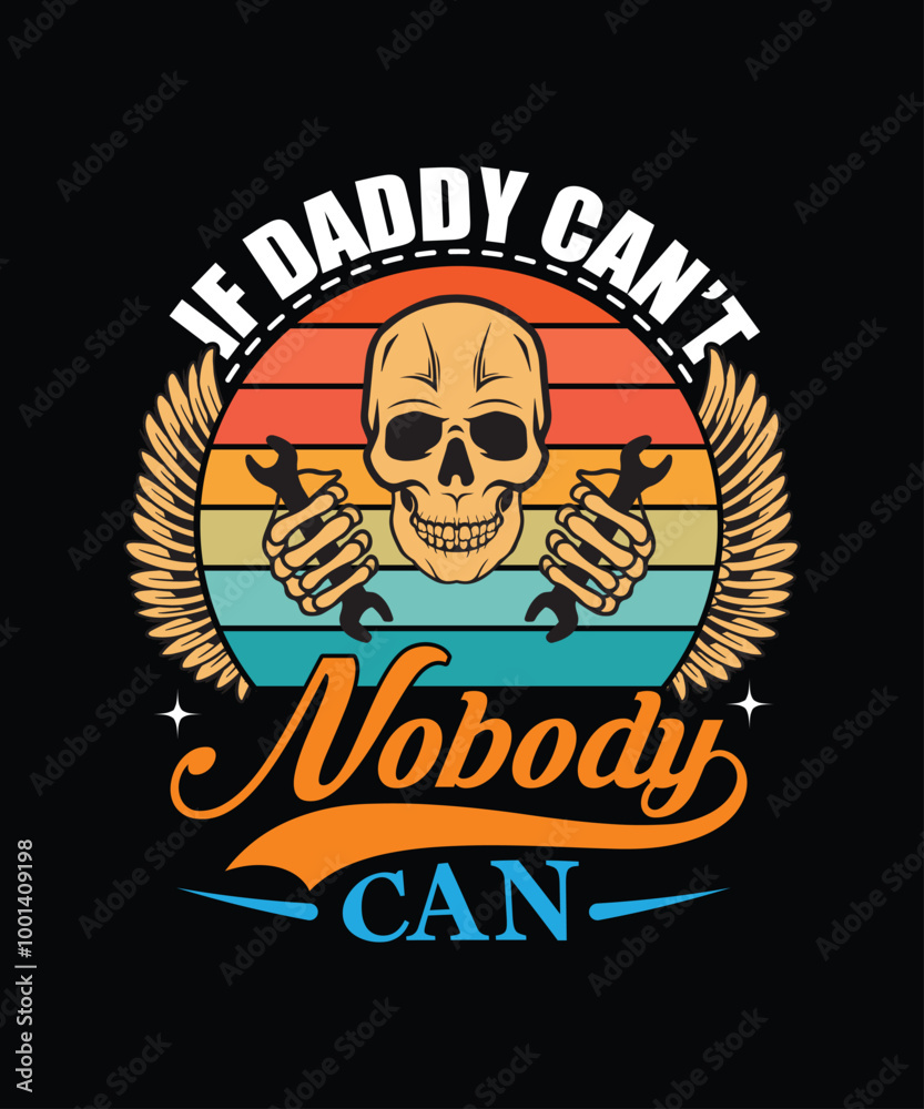 Fototapeta premium Father's day t-shirt design