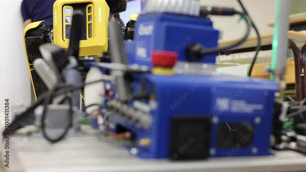 invention of robotic technology under control