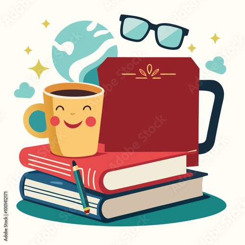 Teacher's day vector elements 
