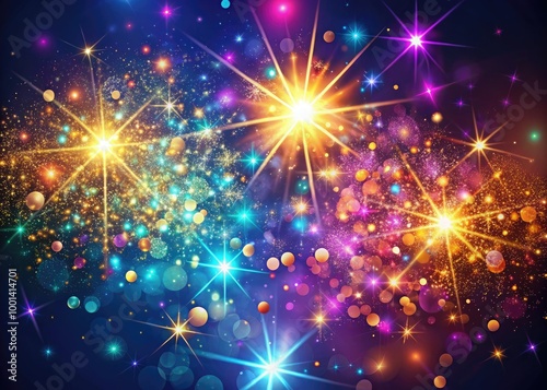 Beautiful Sparkles Vector Design for Backgrounds, Textures, and Decorative Elements in Graphics