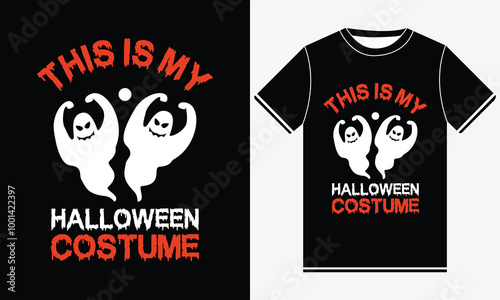 This is my Halloween Costume Halloween t shirt design