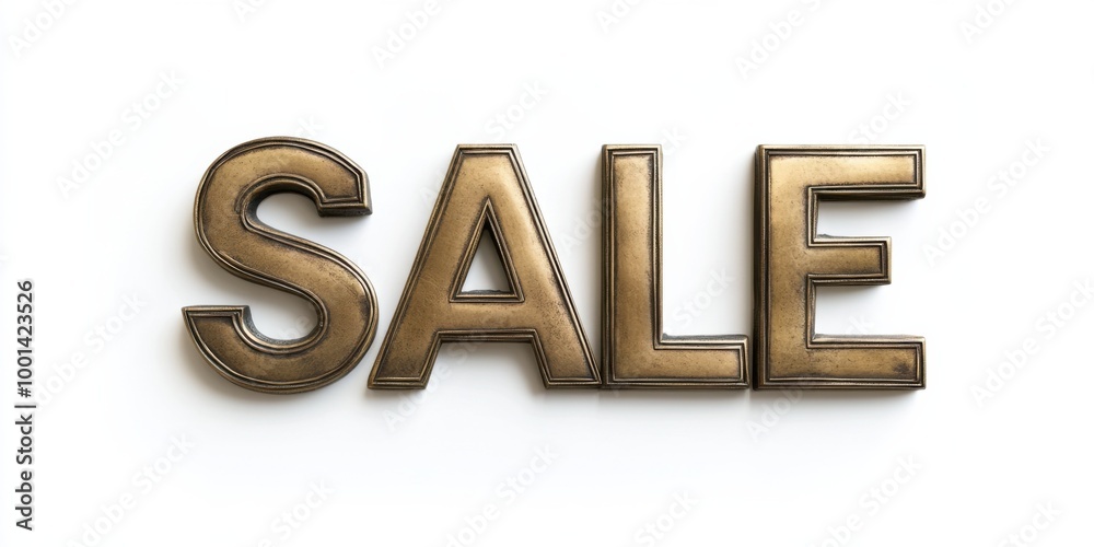 Brass Letters Spelling Sale - Marketing and Advertising Brass Letters Spelling Sale - Marketing and Advertising
