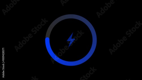 Charging icon: a simple animation of the charging process
