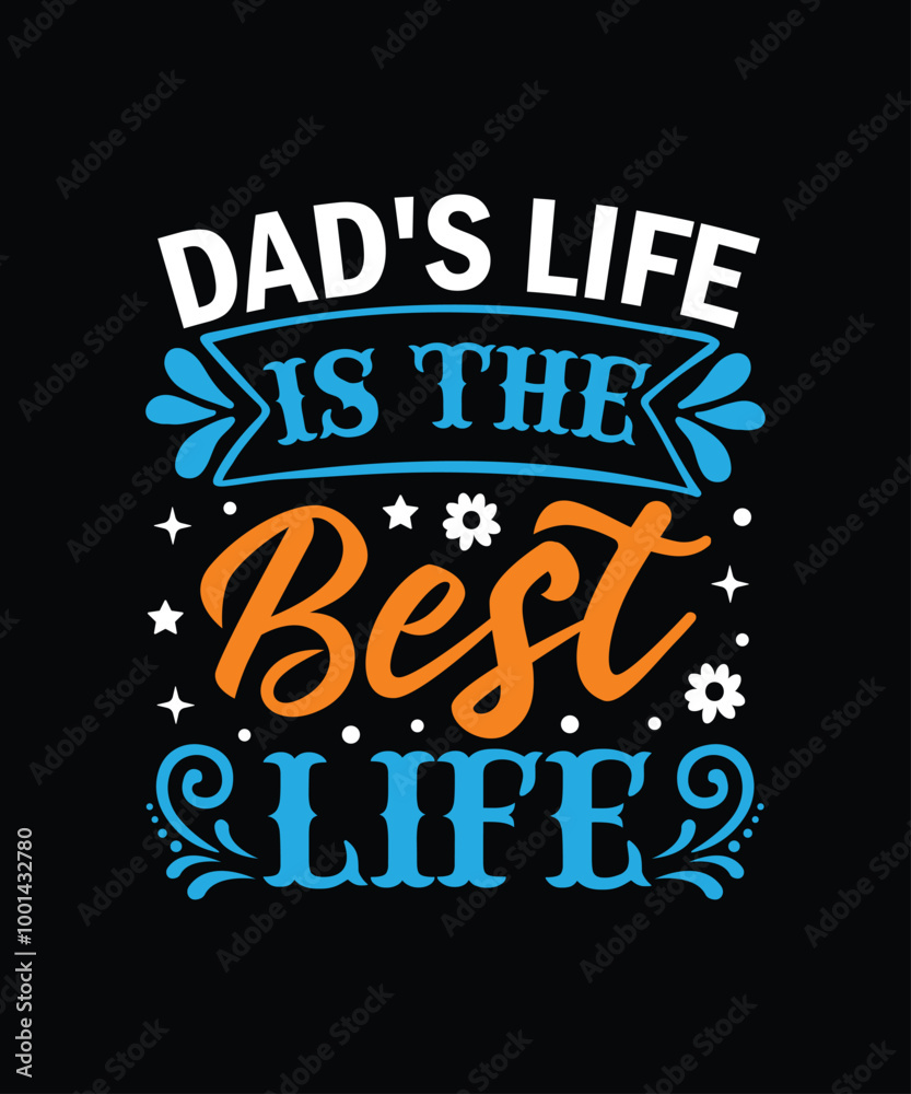 Obraz premium Father's Day t-shirt design