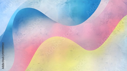Abstract background Wave light color