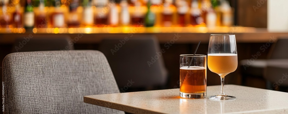 VIP lounge interior showing an intimate bar area VIP lounge interior showing an intimate bar area