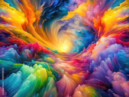 Wallpaper Mural Colorful Abstract Animation Background for Creative Projects and Digital Media Usage in Various Formats Torontodigital.ca