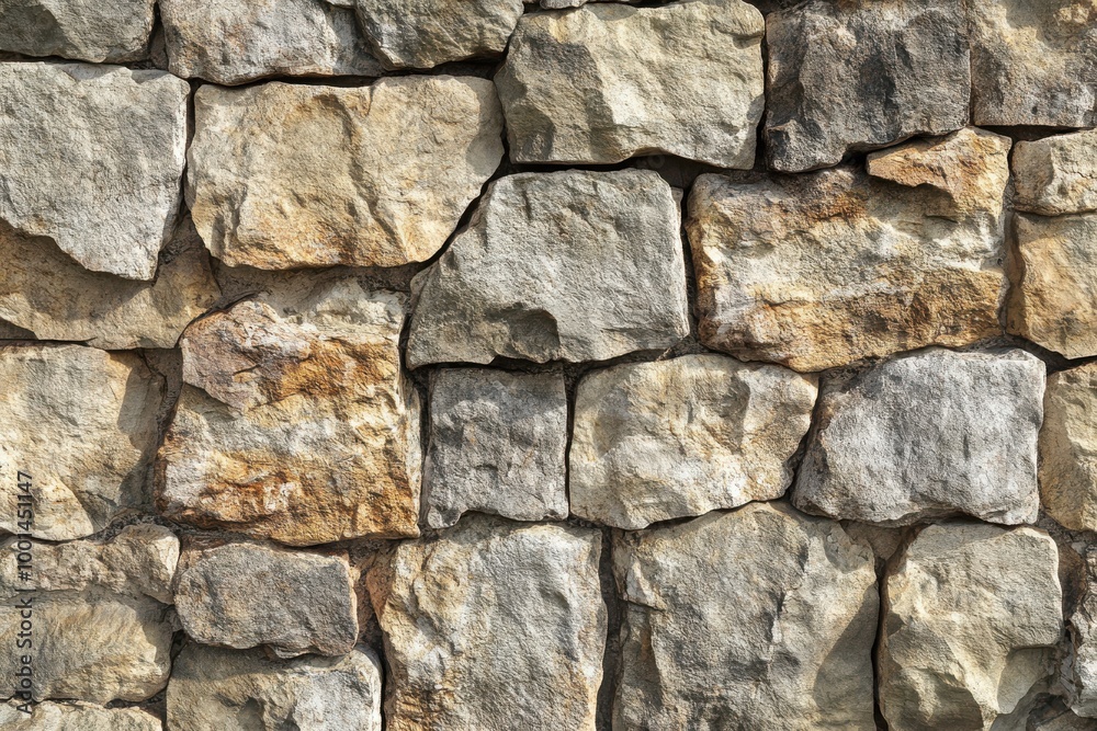 wall is made of light brown stone, rectangular blocks with a thin outline wall is made of light brown stone, rectangular blocks with a thin outline
