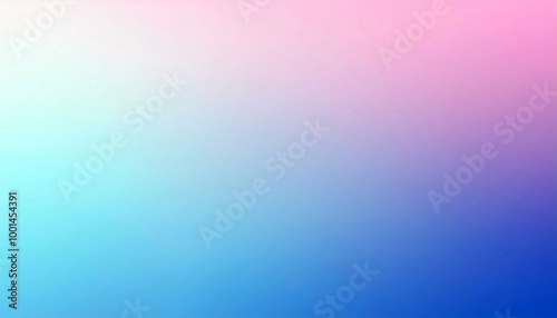 Abstract Blurred Pastel Background with Pink, Blue and White Gradient