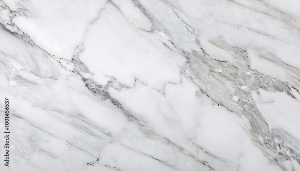 White marble texture with subtle gray veins, perfect for elegant interior designs.