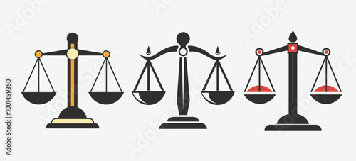 Law Vector | Legal Symbols and Icons for Law Firms, Courtrooms, and Justice-Themed Design Projects