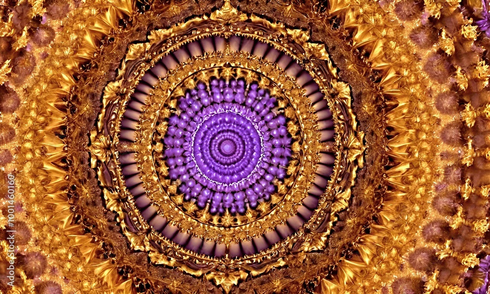abstract background visualization of natural patterns lavender and gold