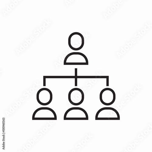 grouping between people icon sign vector