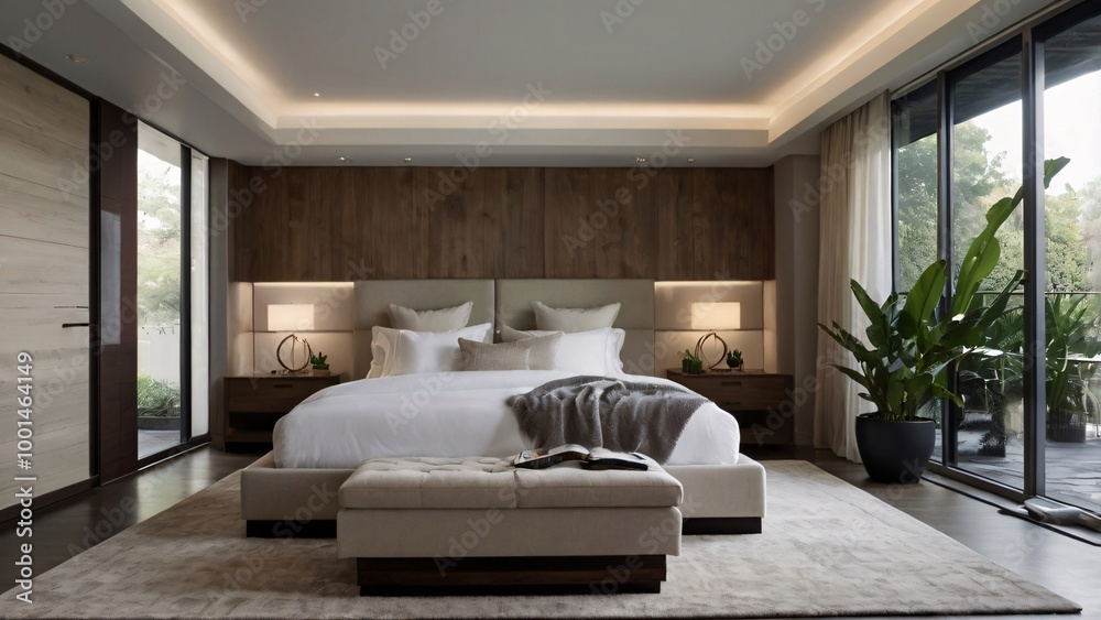 Cozy and welcoming room Generative AI Cozy and welcoming room Generative AI
