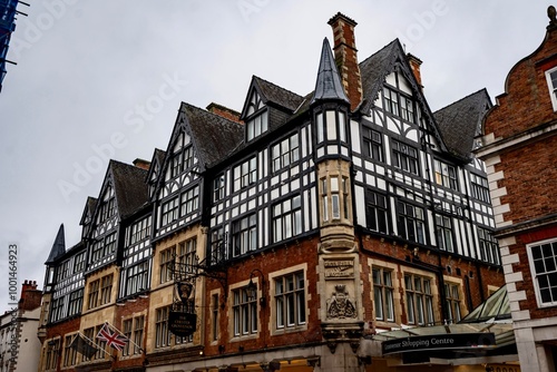 Canvastavla Downtown Chester in the Cheshire region of England in the Northwestern area of t