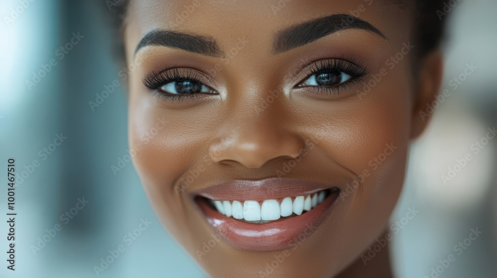 Beautiful Smiling Woman With White Teeth Beautiful Smiling Woman With White Teeth