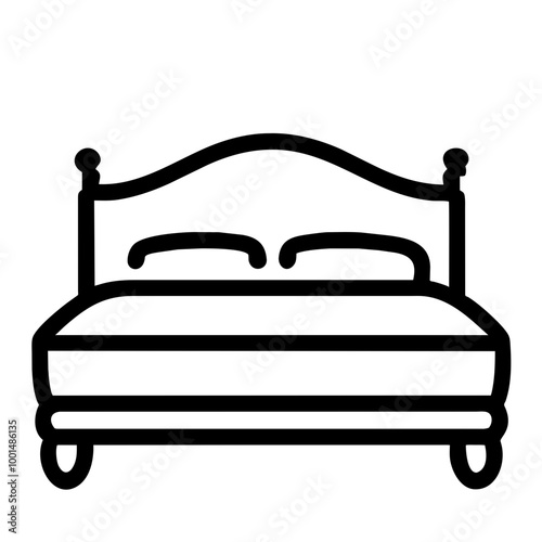 bed, bedroom