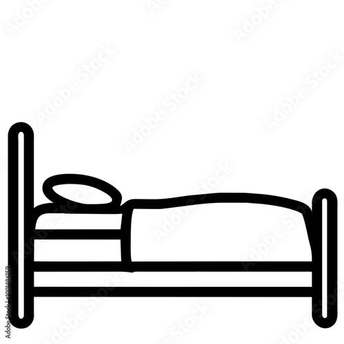 bed, bedroom
