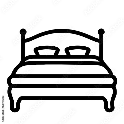 bed, bedroom