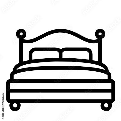 bed, bedroom