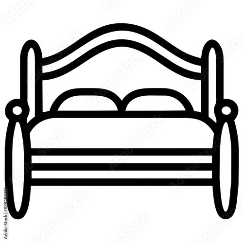 bed, bedroom