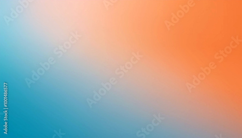 Abstract Gradient Background in Blue and Orange Hues