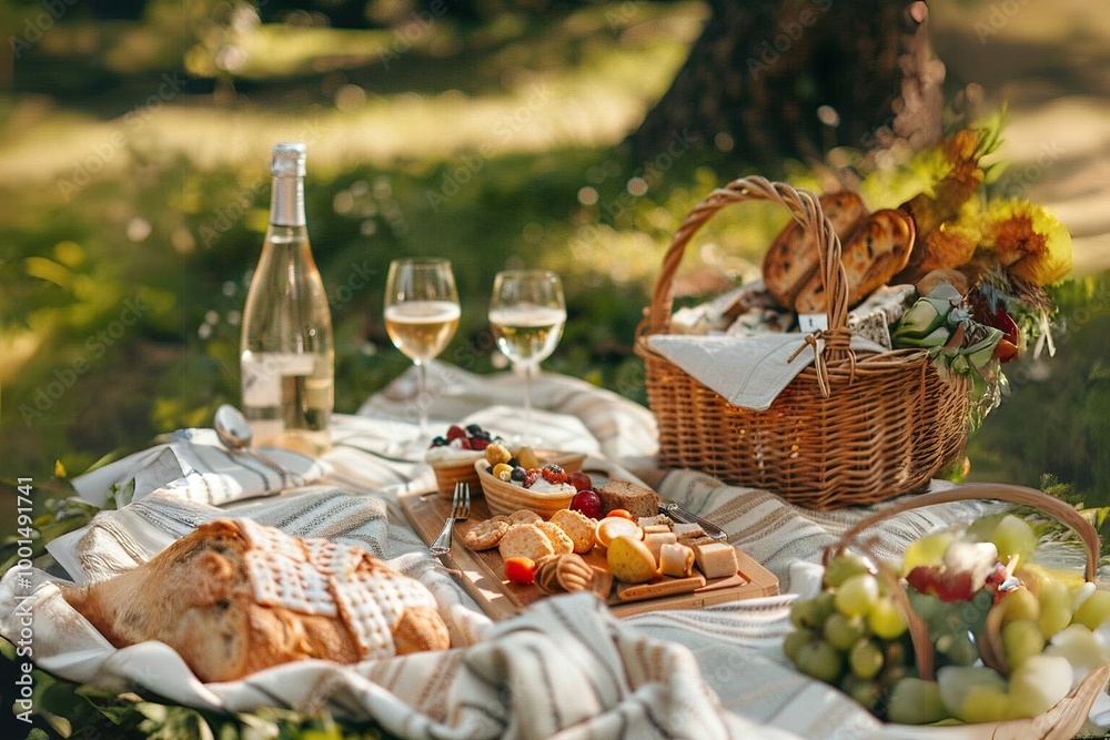 Picnic in The Park, Tea Time in the Garden Picnic in The Park, Tea Time in the Garden